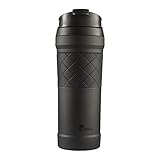 Hero Elite Vacuum Insulated Stainless Steel Travel Mug with TasteGuard, 16 oz. Black