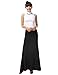 LA BASIC Women's Solid & Tie-Dye Draped Maxi Skirt - Made in USA (S-3XL / 36 Colors)