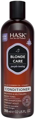 HASK Blonde Care Purple Toning Conditioner 1 355 mL - Colour Safe view 2