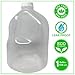 BPA Free 1 Gallon Water jug Bottle Reusable Odorless Leak Proof. Free Cap Ergonomic Handle