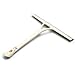 ZEALOTT Professional Hand-held 11-Inch Rubber Blade Squeegee with Hanging Hole for Cleaning Glass Windows, Shower Doors, Bathroom Tiles, Garage Floors, Mirrors, Car Windshield - Ivory White
