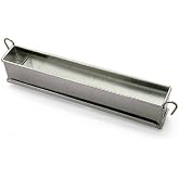 Mini Pate Terrine Mold with Hinges Tinned Steel, 1-1/2" W x 2-3/8" H - 12" Long