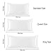 100% Mulberry Silk Pillow Cases Silk Pillowcases for Hair and Skin Both Side Real Silk Pillowcases Hidden Zipper 21 Momme Silk Pillow Covers(White, Standard：20