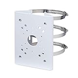 Amcrest AMCPFA150 Pole Mount Bracket, Compatible w/ AMCPFA134, AMCPFA136, AMCPFA13A, AMCPFA120, IP2M-850E, IP2M-853EW, IP2M-858W.