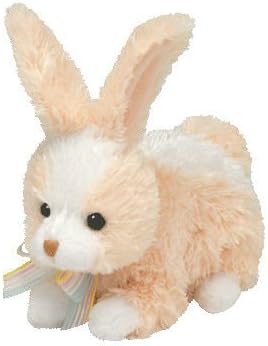 Ty Basket Beanies - Topsy The Apricot Bunny