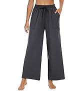 thumbnail image 2 of Kivdol 3-Pack Women's Wide Leg Yoga Sweatpants - Lounge Joggers With Pockets 2 of 12