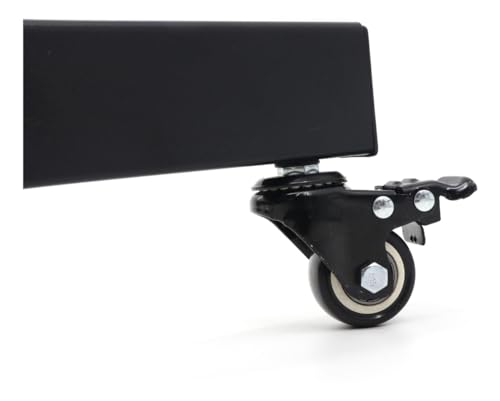 LINK BITS C3265N47 Soporte de TV móvil con Ruedas para televisores de Pantalla de 32” a 65” Pulgadas, hasta 35 Kg (Materiales Reforzado).