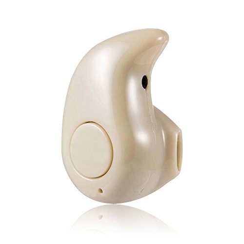 Sunvito Bluetooth 4.0 Headphone Headset Mini Invisible Ultra-small S530 Earphone for iPhone Android Smartphone (Fleshcolor)