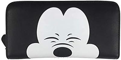 Amazon ミッキー 長財布 ブラック ディズニー レディース メンズ シグネチャーウォレットシグネチャー ミッキー 長財布 ブラック コラボ アウトレット品 ノーブランド品 財布