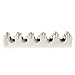 ONMIER 2 Pack Mop and Broom Holder wall mount Garage Organization Hanger Wall Mounted, Hanging Tool Organizer Storage Rack for Home Gard Yard Item - 5 Slots and 6 Hooks