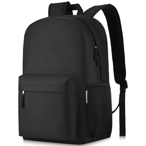 ZUBOND Unisex Black Backpack