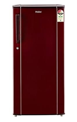 Haier 3 Star Direct Cool Single Door 190 Litres Refrigerator, Burgundy Red