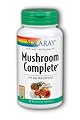 Solaray Mushroom Complete Supplement, 1175 mg, 60 Count
