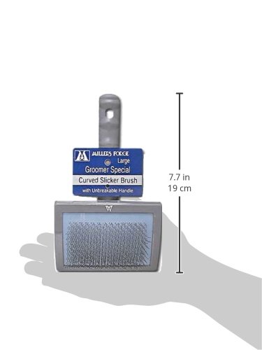 millers forge curved slicker brush