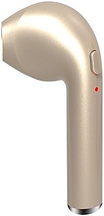 Bluetooth Earbud, Mini Wireless Headset In-Ear Earphone Earpiece headphone for apple iPhone 7 7 plus 6s 6s plus(single right ear) (Gold)