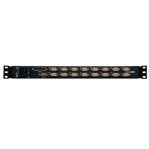 Tripp Lite B020-U16-19-K 16-Port Console KVM Switch w/ 19" LCD & 8 PS2/USB Combo Cables