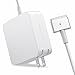 Macbook pro charger, New DDBOX 85w Magsafe 2 Power Adapter for Macbook Pro 17/15/13/11-Inch-T-tip.Compatible with all MacBooks produced after mid 2012 (Black)