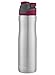 Contigo AUTOSEAL Chill Stainless Steel Water Bottles, 24 oz, SS/Very Berry & Very Berry, 2-Pack