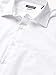 Van Heusen Men's Flex Collar Regular Fit Solid Spread Collar Dress Shirt, White, 16.5