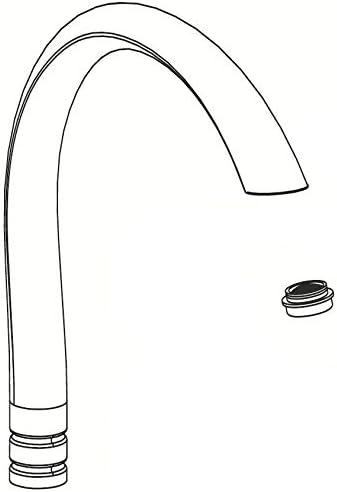 Moen 100009p Replacement Spout Kit For Kitchen Faucets Polished