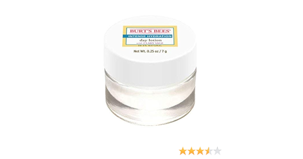 burt's bees intense hydration day lotion with clary sage