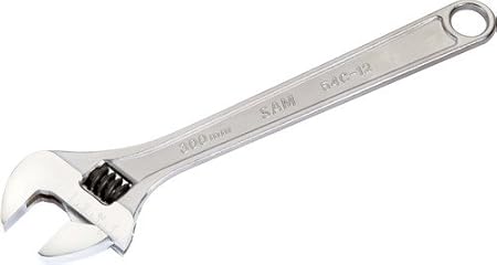 Sam Outillage 54 C4 Cle A Molette Chromee 4 Longueur 110 Mm Amazon Fr Bricolage