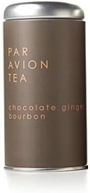 Par Avion Chocolate Ginger Bourbon Tea Sachets in Artisan Tin