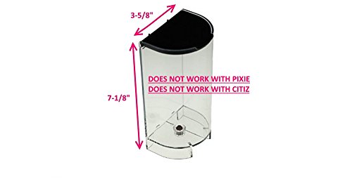 Nespresso ORIGINAL plastic water tank reservoir - INISSIA