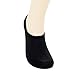 Mens Thin Casual Invisiable No Show Socks Non Slip Heel Grip 6 Pairs