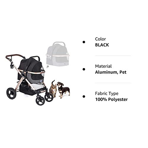 HPZ Pet Rover Prime 3in1 Luxury Dog/Cat/Pet Stroller (Travel Carrier