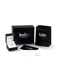 JEULIA Diamond Band Rings for Women cz Sterling Silver Interchangeable Ring Sets Wedding Engagement Anniversary Promise Ring Bridal Sets