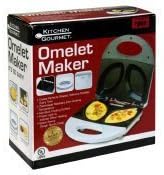 Omelet Maker, White Electric Non-stick by Gourmet Kitchen