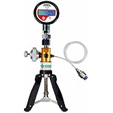 Sensokart Pressure and Vacuum Hand Pump Calibrator (Range:-13 to 435 psi) for Calibration Labs and Field Calibrations (with Pressure/Vacuum Gauge, Range: -14 to 362 PSI) | Model SK-2200-DPG