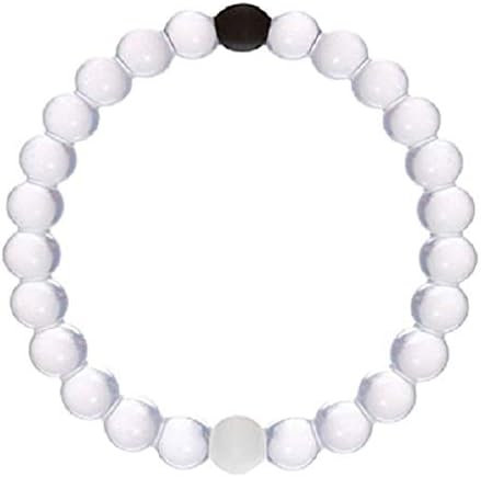 Silicone Bracelet for Small Children Transparent White