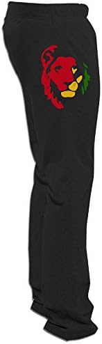 Luckva Mens Rastafarian Lion Outdoor Sports Running Pants