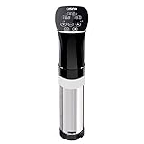 CISNO Sous Vide Cooker, 1000W Thermal Immersion Circulator Food Cooking Machine, Accurate Temperature Control 99Hrs Timer, Led Display, Cook Like A Pro Chef