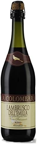 Lambrusco Rosso Amabile (red sweet semi sparkling) 75cl single bottle