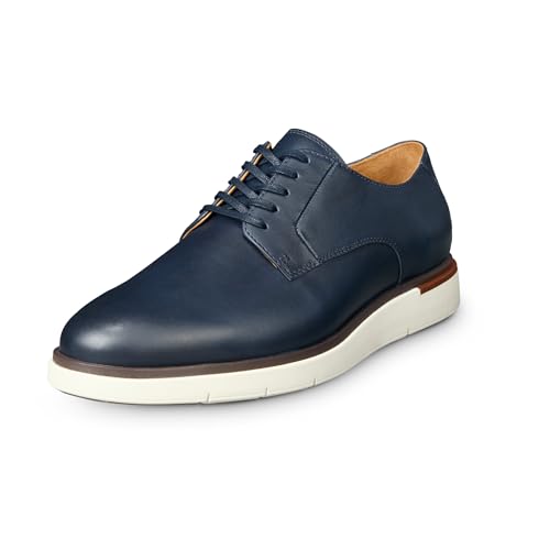 Allen Edmonds Mens Carson Oxford Navy Leather 11 3E