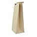 AwePackage 1/2 Lb(8 oz) Kraft Tin Tie Paper Bag (50, Poly Liner)
