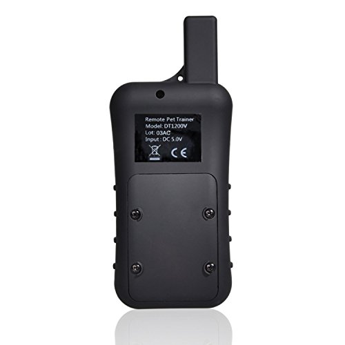 Pet Control HQ Remote Control Wireless Electric Dog Fence & Remote Dog Training System| Remote Dog Training Collar| 1.25 Mile (6600 ft) Safe Long Range with Shock Vibration Tone - Thumbnail 3