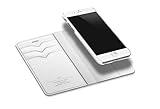 LABC, iPhone 6 / 6S Case, Wallet Case/ Detachable Back Cover/ Cash and Card Slots/ Smart Wallet Case/ 2 in 1 Design/ White Phone Case -White (LABC-409-WH)