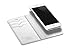 LABC, iPhone 6 / 6S Case, Wallet Case/ Detachable Back Cover/ Cash and Card Slots/ Smart Wallet Case/ 2 in 1 Design/ White Phone Case -White (LABC-409-WH)