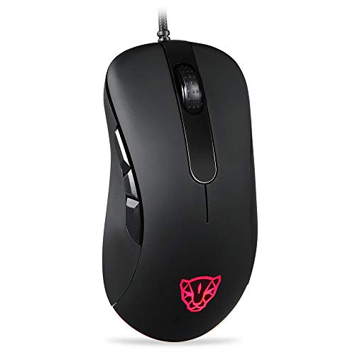 Motospeed V100 PAW3327 LED 6200DPI Professional for Switch RGB Esport Game Mouse