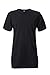 Valley Railway Mens Black Long T-Shirt Hipster Hip-hop Street T-Shirt US Sizes (XX-Large)