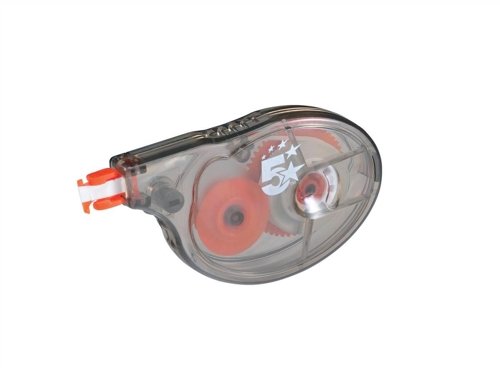 5 Star 4.2mm x 8.5m Side Correction Tape Roller (Pack of 10)
