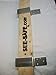 See-Safe Drop Open Bar Security Door Lock Brackets Fits 2x4 Boards 1 1/2