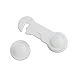 KiddiLife – Child Safety Cabinet / Cupboard Lock (4 Pack) – Quick and Easy To Install With Strong 3M Adhesive – No Tools, Drilling Required – Universal Child / Baby Proofing Latch