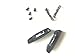 Replacement Headband Screws + Headband Connector Repair Parts Kit for Beats Studio 2.0 Wired / Wireless Over-Ear Headphones Black