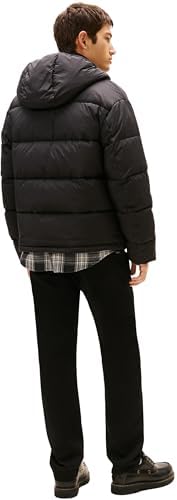 TJM VAIL HOODED PUFFER EXT DM0DM22296 Doudoune Homme Noir Taille M, Noir (noir), M