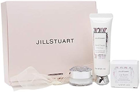 【ギフトボックス付き】 ジルスチュアート JILL STUART ホワイトフローラル ハンドクリーム30ml リップバーム7g セット ギフトボックス付き
